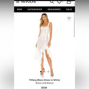 Tiffany Blanc Dress in White
